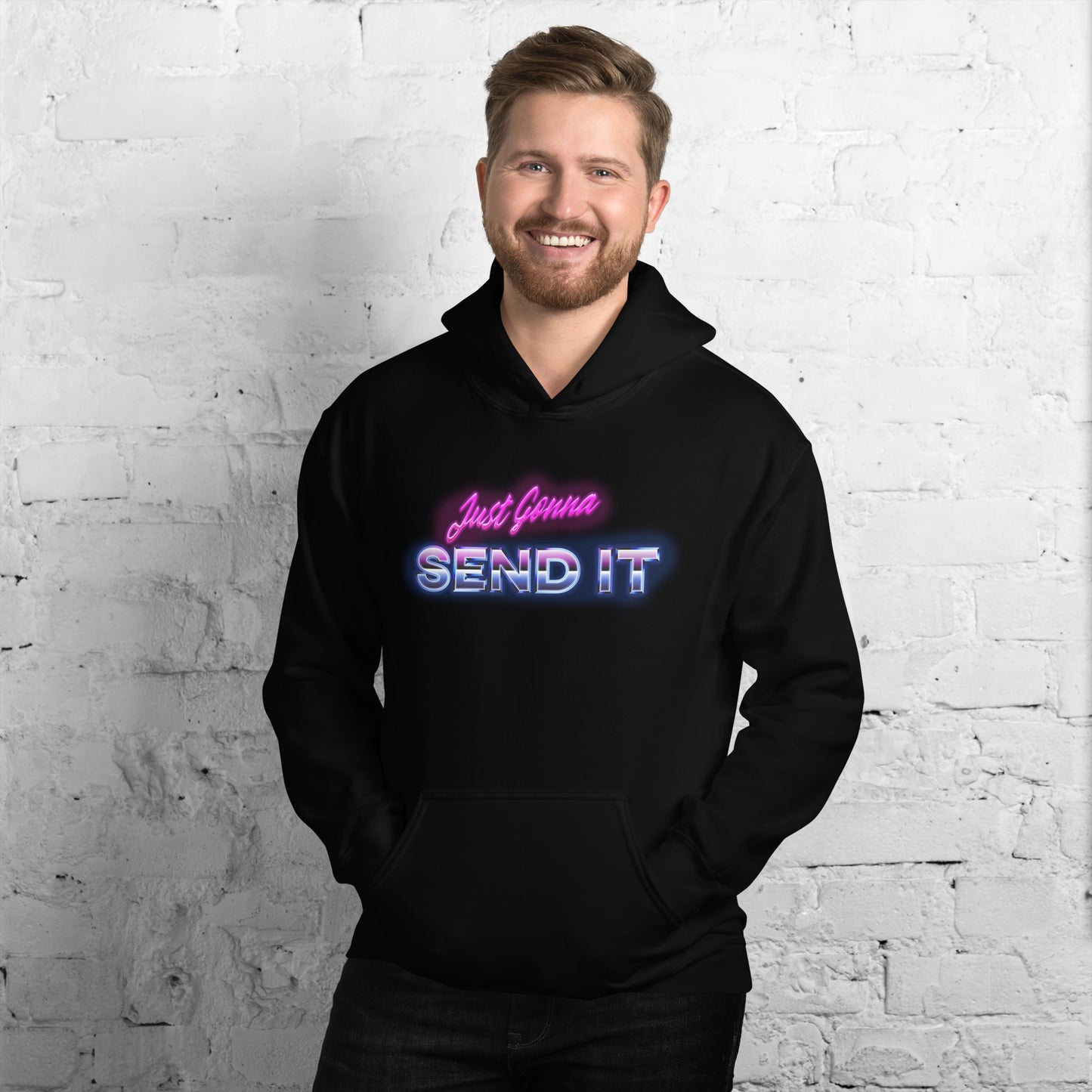 80's Gonna Send It Hoodie - Unisex