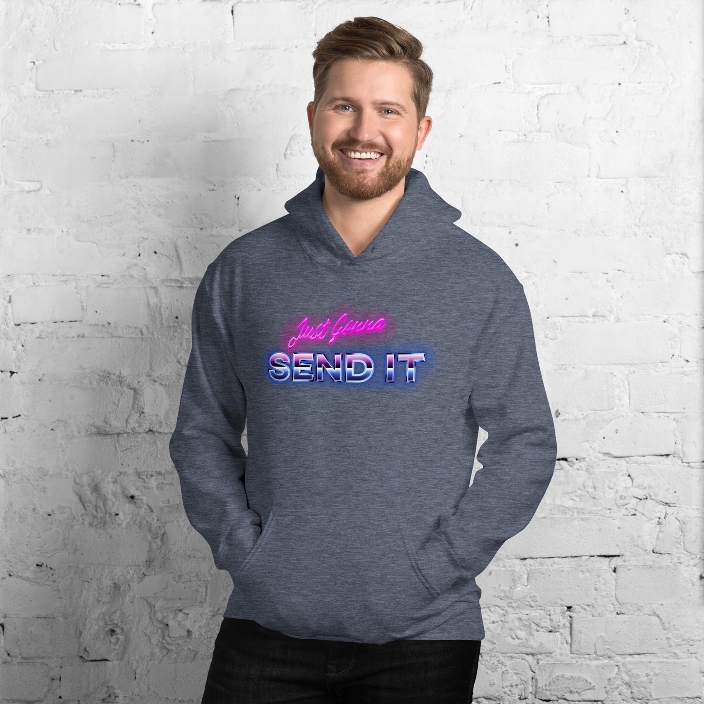 80's Gonna Send It Hoodie - Unisex