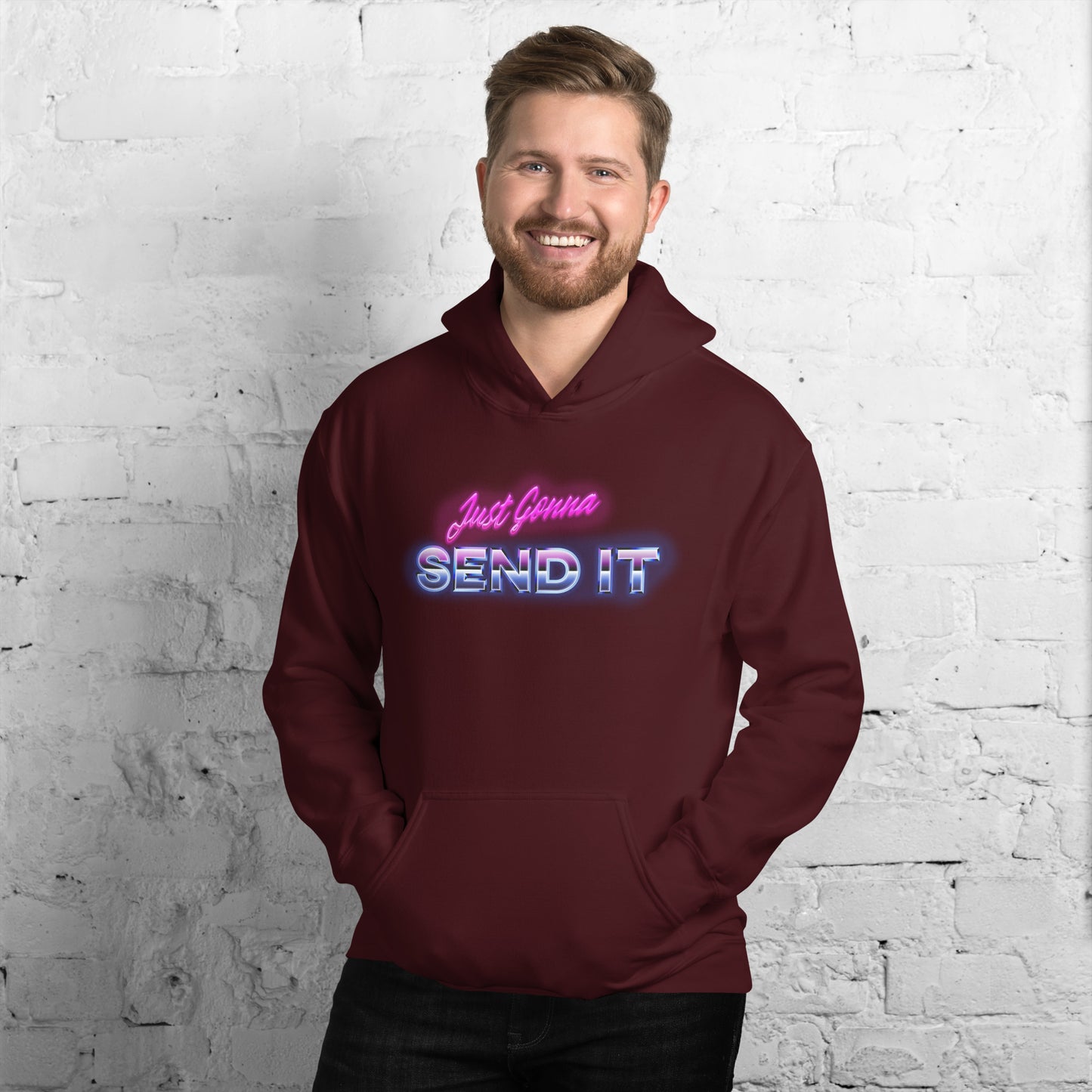 80's Gonna Send It Hoodie - Unisex