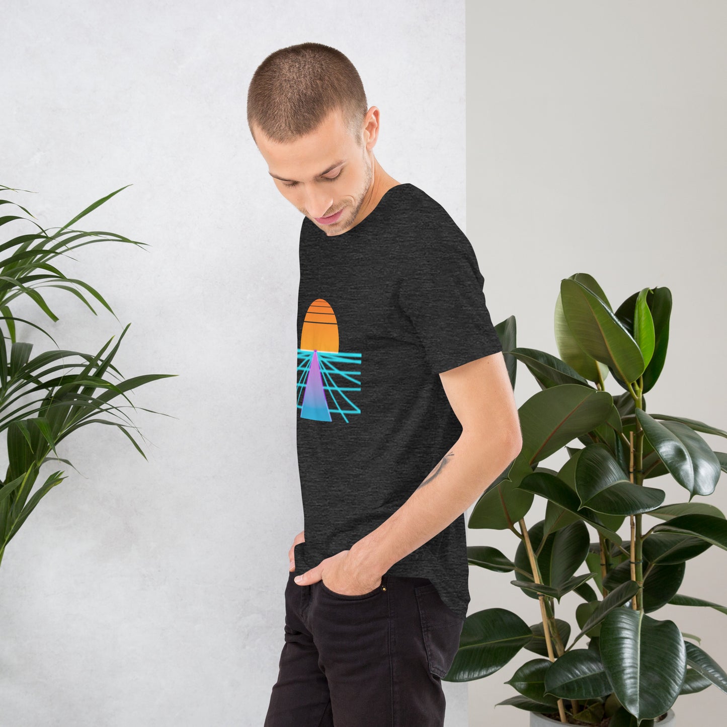 Synthwave Runway TShirt - Unisex